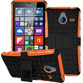 Etui Xeptio Microsoft (Nokia) Lumia 640 XL orange