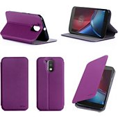 Etui Xeptio Lenovo Motorola Moto G4 / G4+ violet