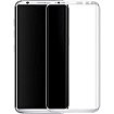 Protège écran Xeptio Samsung Galaxy S8 FULL Cover Silver