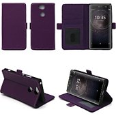 Etui Xeptio Sony Xperia XA2 pochette violette