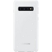 Coque . Samsung Coque affichage LED S10 - Blanc
