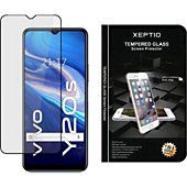 Protège écran Xeptio Vivo Y11S vitre noir