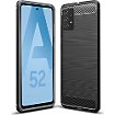 Coque Xeptio Samsung Galaxy A52s 5G carbone noir