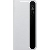 Coque Samsung Smart Clear View Cover S21 Ultra Gris Cl