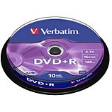 DVD vierge Verbatim  43498 DVD+R SP10 DATALIFE+ 16X
