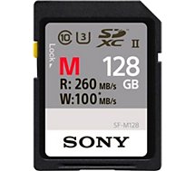 Carte SD Sony  UHS-II M series CL10 U3 128Go