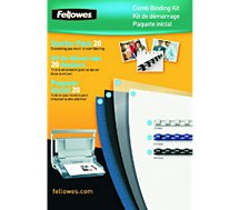 Reliure dossier Fellowes  Kit de reliure 20 documents