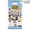 Pack cartes Amiibo Nintendo 3 cartes Animal Crossing Série 3