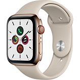 Montre connectée Apple Watch  44MM Acier Or/Gris Sable Series 5 Cellul
