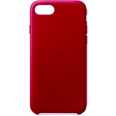 Coque Apple iPhone 7/8/SE Cuir Rouge