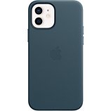 Coque Apple  iPhone 12/12 Pro Cuir bleu MagSafe