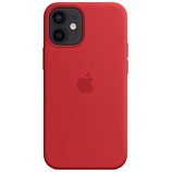 Coque Apple  iPhone 12 mini Silicone rouge MagSafe