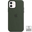 Coque Apple iPhone 12/12 Pro Silicone vert MagSafe