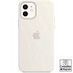 Coque Apple iPhone 12/12 Pro Silicone blanc MagSafe