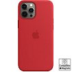 Coque Apple iPhone 12 Pro Max Silicone rouge MagSafe