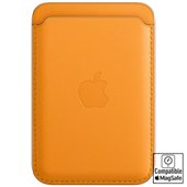 Porte-cartes Apple Cuir orange MagSafe