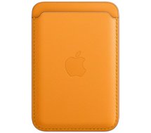 Porte-cartes Apple  Cuir orange MagSafe