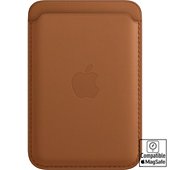 Porte-cartes Apple Cuir marron MagSafe