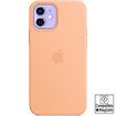 Coque Apple iPhone 12/12 Pro Silicone melon MagSafe