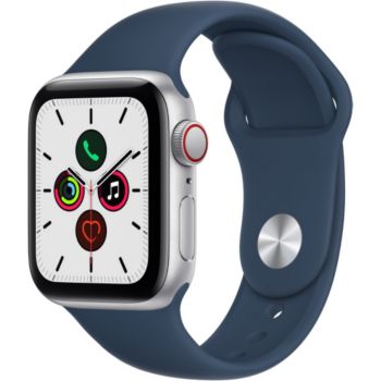 Apple Watch SE 40MM Alu Argent/Bleu Cellular
