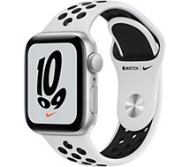 Montre connectée Apple Watch  SE Nike 40MM Alu Argent/ Noir Cellular