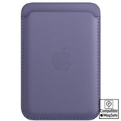 Porte-cartes Apple Cuir violet MagSafe