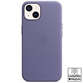 Coque Apple iPhone 13 Cuir violet MagSafe