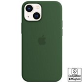 Coque Apple iPhone 13 mini Silicone vert MagSafe
