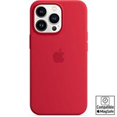 Coque Apple iPhone 13 Pro Silicone rouge Magsafe