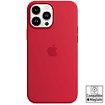 Coque Apple iPhone 13 Pro Max Silicone rouge MagSafe