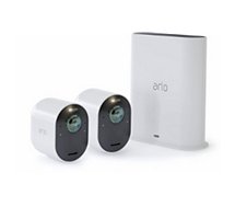 Caméra de sécurité Arlo  Ultra 4K sans fil Kit de 2 cam VMS5240