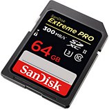 Carte SD Sandisk  Extreme Pro SDXC 64GB - 300/MB/s UHS-II