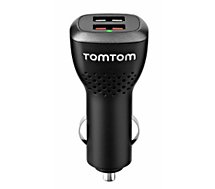 Chargeur allume-cigare Tomtom  2 USB - Haute vitesse 4.8 A