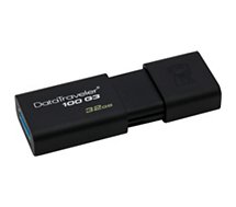 Clé USB Kingston  32GB USB 3 DataTraveler 100 G3