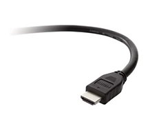 Câble HDMI Belkin  2.0 3M Noir F3Y017bt3M-BLK
