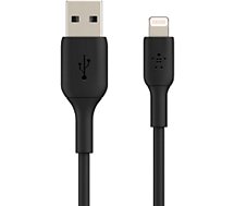 Câble Lightning Belkin  USB-A 15cm noir