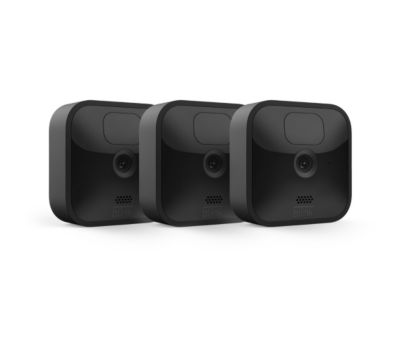 Caméra de sécurité Blink Outdoor système à 3 caméras + Caméra de sécurité Blink Mini 1 caméra