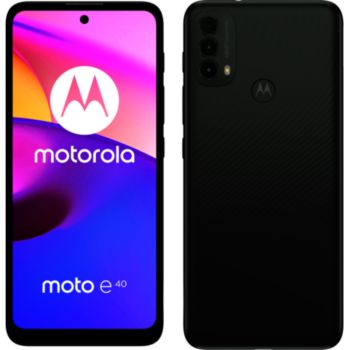 Motorola E40 Noir