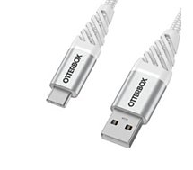 Câble USB Otterbox  vers USB-C blanc 1m Renforcé