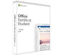 Logiciel de bureautique Microsoft Office Famille et Etudiant 2019