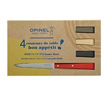 Coffret couteau Opinel  Bon appétit Loft 4 couteaux de table