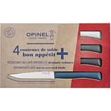 Coffret couteau Opinel  de table x4 Tempete bleu canard ant