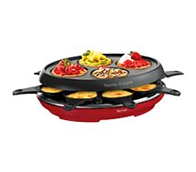 Raclette Tefal  Colormania rouge RE310512