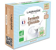 Ferment lactique Lagrange  BIO nature pour yaourts