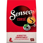Dosette Café Souple Senseo Café Corsé X40