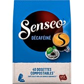 Dosette Café Souple Senseo Café Décaféiné X40
