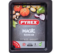 Plaque de cuisson Pyrex  rect métal 30x23 cm Magic