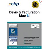 Logiciel de gestion EBP Devis et Facturation MAC