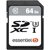 Carte SD Essentielb 64Go SDXC Performances