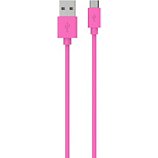 Câble micro USB Essentielb  vers USB rose 1m